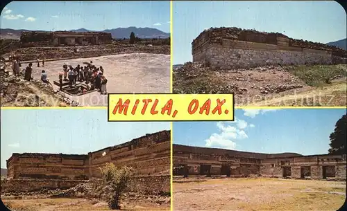 Mitla Diferentes Aspectos Kat. Oaxaca