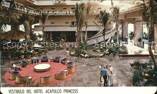 Acapulco Hotel Princess Lobby Kat. Acapulco