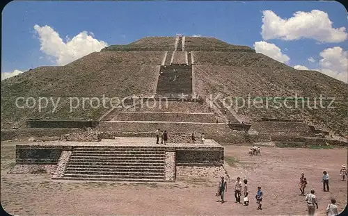 Teotihuacan Piramide del Sol Kat. San Juan Teotihuacan Mexiko