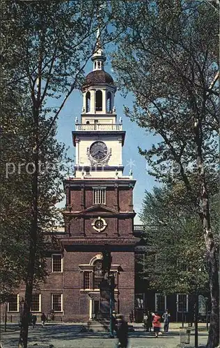 Philadelphia Pennsylvania intependence Hall Kat. Philadelphia