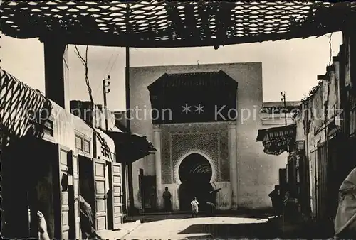 Oujda Entree de Mosquee dans les Souks Kat. Oujda