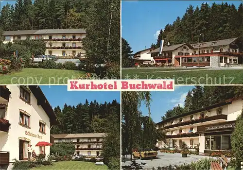 Feldwies Kurhotel Buchwald Teilansichten Kat. uebersee Chiemsee