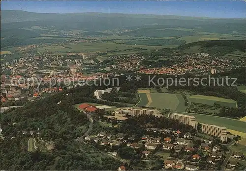 Bad Kissingen mit Hotel Sonnenhuegel Fliegeraufnahme Kat. Bad Kissingen