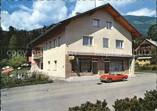 Dellach Drautal Gasthof Pension Schwarzenbacher Kat. Dellach im Drautal