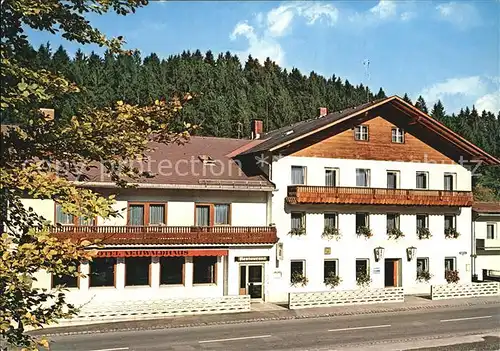 Bayerisch Eisenstein Gasthof Pension Neuwaldhaus Kat. Bayerisch Eisenstein