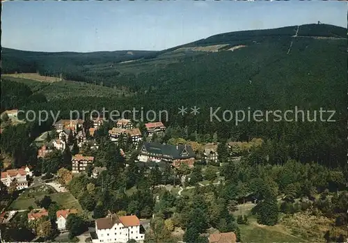 Braunlage Luftbild Kat. Braunlage Harz