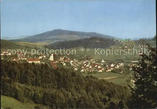 Grafenau Niederbayern Panorama Erholungsort Bayerischer Wald Kat. Grafenau