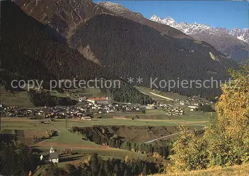 Disentis GR Panorama Alpen Herbststimmung Kat. Disentis