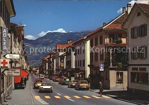 Thusis Hauptstrasse Kat. Thusis