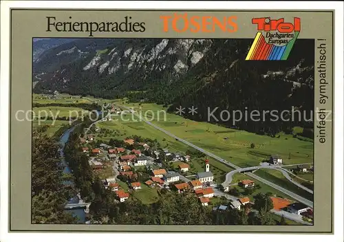 Toesens Tirol Panorama Kat. Toesens