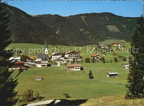 Hinterthiersee Ortsansicht Kat. Thiersee Tirol