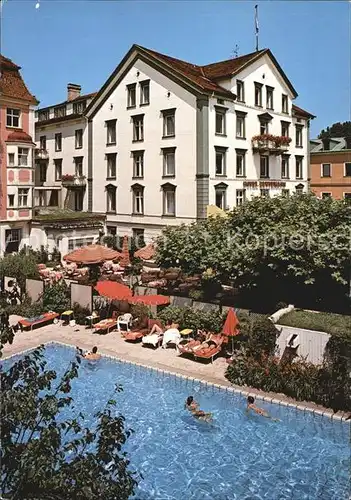 Lindau Bodensee Hotel Reutemann Schwimmbad Kat. Lindau (Bodensee)