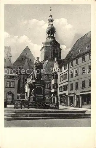 Eisleben Lutherdenkmal Kat. Eisleben