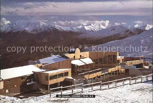 Queenstown Otago Ski Complex Corone Peak Kat. Queenstown