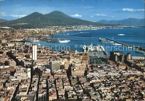 Napoli Neapel Panorama da S. Martino Kat. Napoli