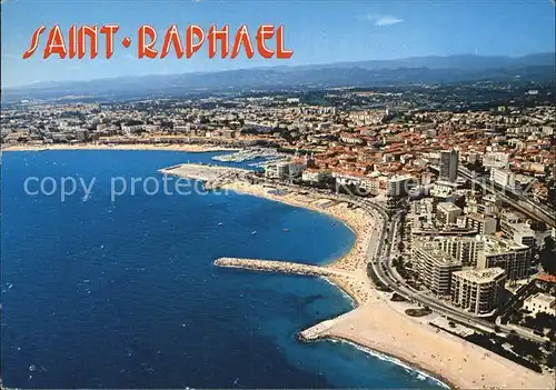 Saint Raphael Var Fliegeraufnahme Kat. Saint Raphael