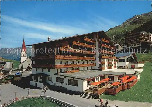 Obergurgl Soelden Tirol Hotel Edelweiss und Gurgl Kat. Soelden oetztal