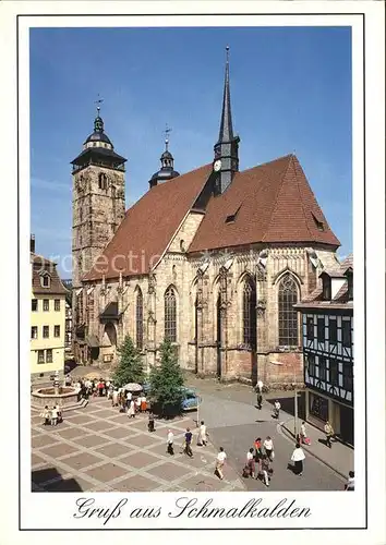 Schmalkalden Stadtkirche St. Georg Kat. Schmalkalden