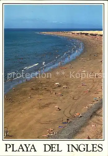 Playa del Ingles Gran Canaria Strand Kat. San Bartolome de Tirajana