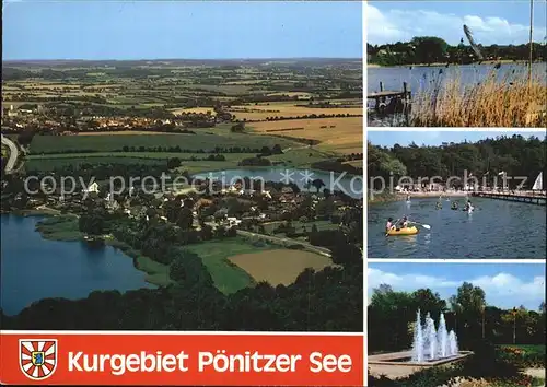 Poenitz See Fliegeraufnahme Kat. Scharbeutz