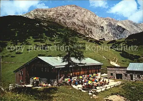 Hohes Brett Schneibsteinhaus  Kat. Berchtesgaden