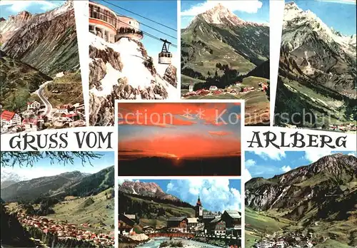 Arlberg Seilbahn  Kat. Oesterreich