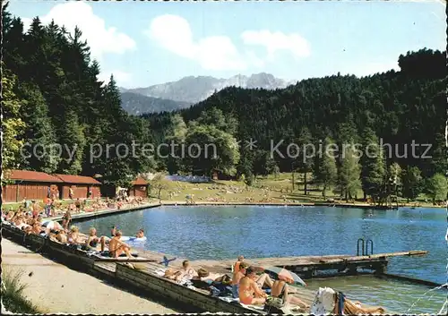 Kufstein Tirol Hechsee Freibad Kat. Kufstein