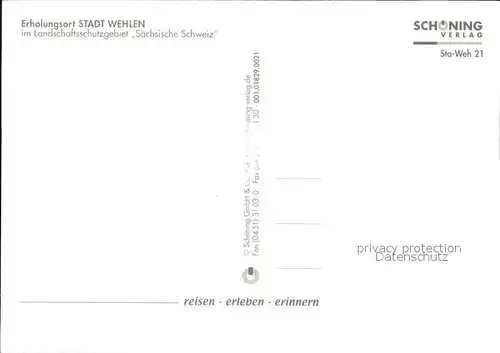 Wehlen Sachsen Panorama Elbe Rathaus Schiffsfahrt Radfahrerkirche Ratskeller Schlossberg Kat. Wehlen