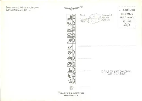 Ellmau Tirol Stadtansicht Kat. Ellmau