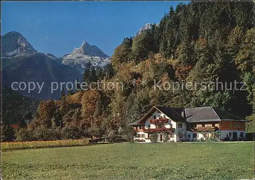 Lofer Pension Poschacker Kat. Lofer