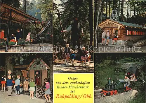 Ruhpolding Kinder Maerchenpark Kat. Ruhpolding