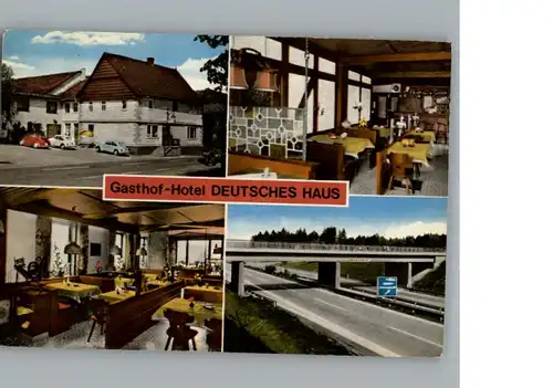 Staufenberg Niedersachsen Gasthof Deutsches Haus / Staufenberg /Goettingen LKR