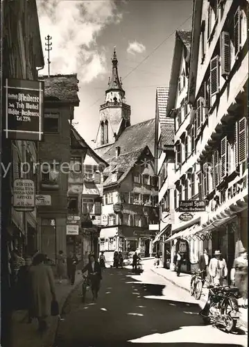 Tuebingen Neckargasse Universitaetsstadt Kat. Tuebingen