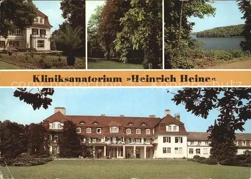 Neu Fahrland Kliniksanatorium Heinrich Heine Kat. Potsdam