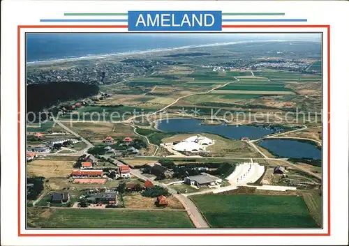 Ameland Fliegeraufnahme Kat. Niederlande