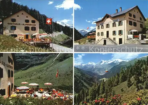 Flueela Hotel Restaurant Alpenrose Kat. Flueela