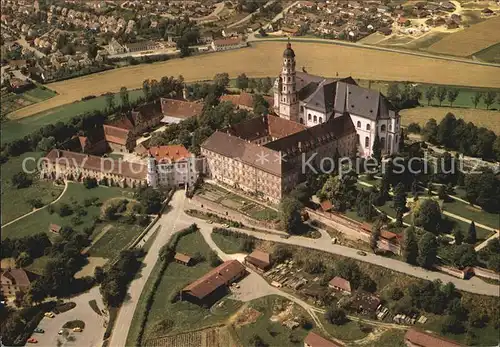 Neresheim Fliegeraufnahme Abtei Kat. Neresheim