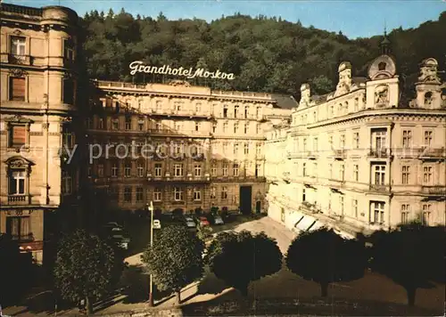 Karlovy Vary Grand Hotel Moskva Kat. Karlovy Vary Karlsbad