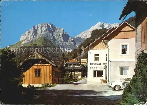 Mauthen Alpengasthof Eder mit Cellon und Kellerwand Kat. Oesterreich