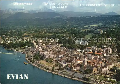 Evian les Bains Haute Savoie Vue generale aerienne Kat. Evian les Bains