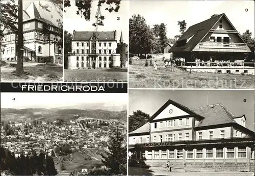 Friedrichroda FDGB Erholungsheim Spiessberghaus Schloss Parkhotel Kat. Friedrichroda