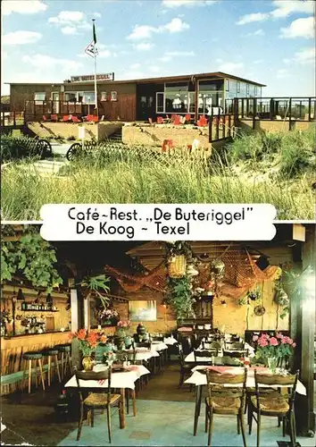 Texel Cafe Restaurant De Buteriggel De Koog Kat. Niederlande