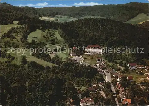 Bad Sooden Allendorf Fliegeraufnahme Sonneberg Sanatorium Kat. Bad Sooden Allendorf