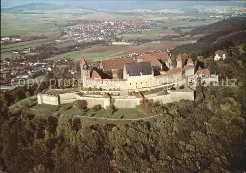 Coburg Fliegeraufnahme Veste Kat. Coburg