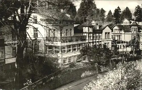 Friedrichroda Sanatorium Tannenhof Kat. Friedrichroda