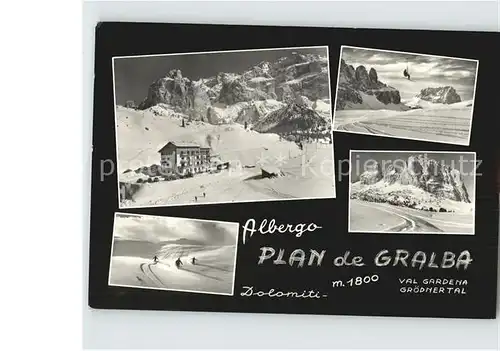 Val Gardena Albergo Plan de Gralba Kat. Italien