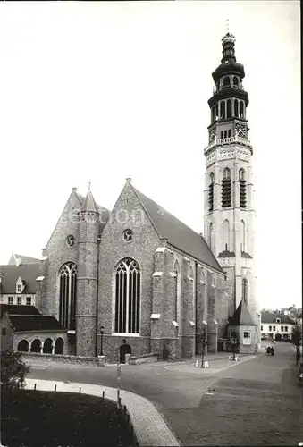 Middelburg Zeeland Nieuwe Kerk met Lange Jan Kirche Turm Kat. Middelburg