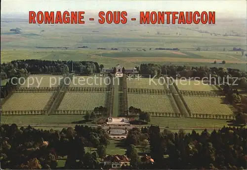 Romagne sous Montfaucon Amerikanische Soldatenfriedhof  Kat. Romagne sous Montfaucon