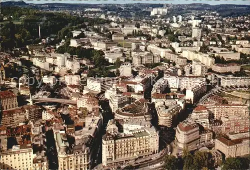 Lausanne VD Fliegeraufnahme Quartier pont Bessiere Kat. Lausanne