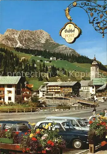 Lech Vorarlberg Karhorn Gasthof Post Kat. Lech